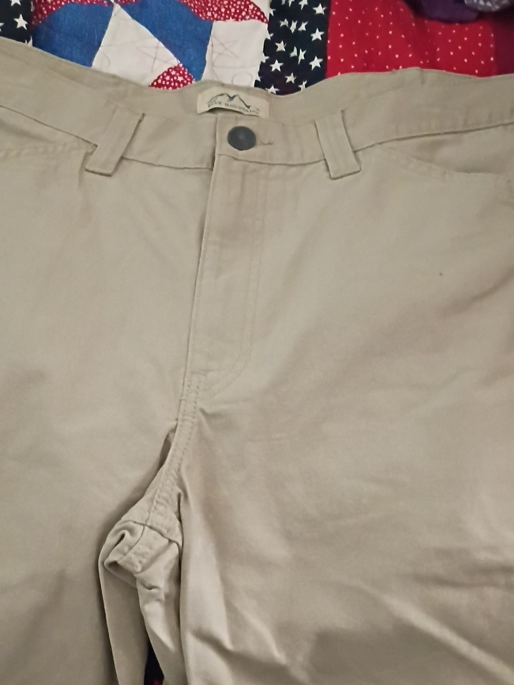 Men's Khaki Casual Pants - Neutral Tan